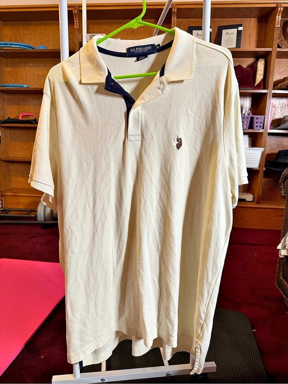 U.S. Polo Assn. Luxury Feel Short Sleeve Polo Shirt. Luxury Feel Men's Cotton